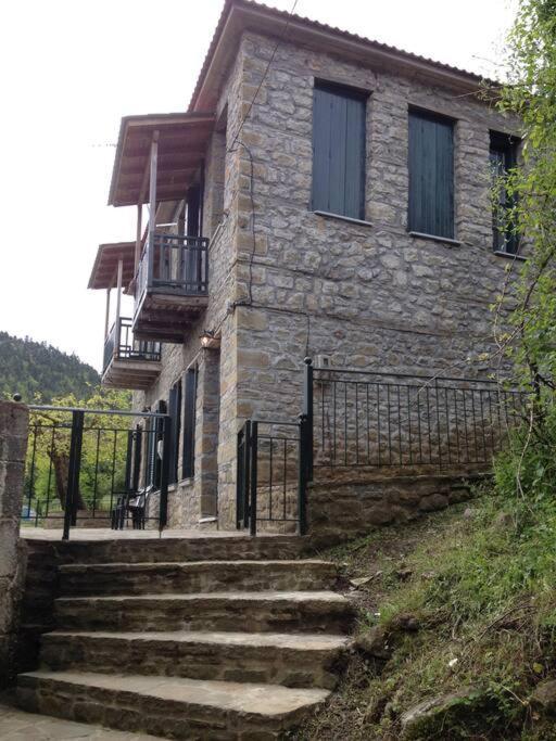 Δάφνη 1933, Λιθόχτιστο Αρχοντικό Στο Βουνό Villa Ano Chora Dış mekan fotoğraf