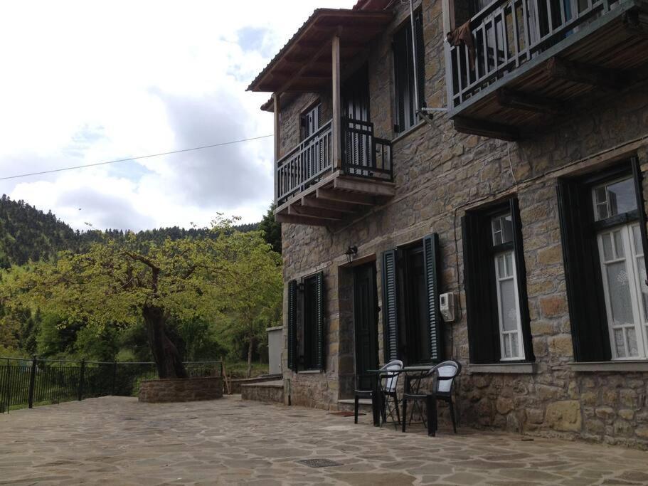 Δάφνη 1933, Λιθόχτιστο Αρχοντικό Στο Βουνό Villa Ano Chora Dış mekan fotoğraf